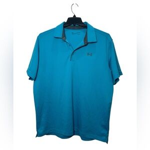Under Armour Men's Teal Polo Shirt